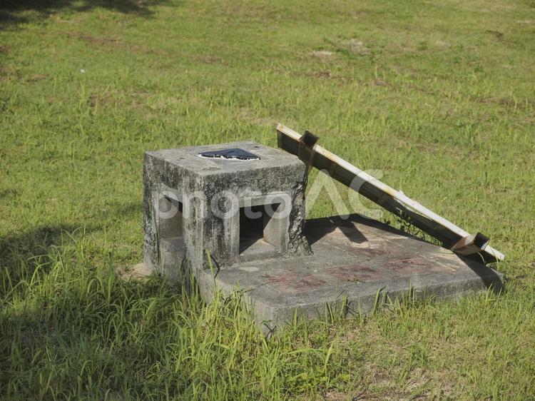 石川公園のオブジェクト（沖縄県うるま市）