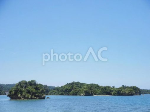 羽地内海、ヤガンナ島（沖縄県名護市）