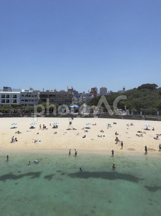 波之上ビーチ（沖縄県那覇市）