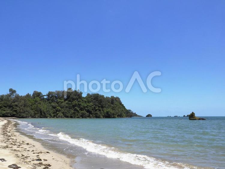 真喜屋の浜（沖縄県名護市）