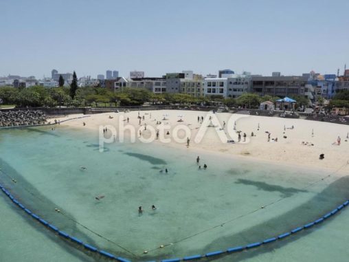 波之上ビーチ（沖縄県那覇市）