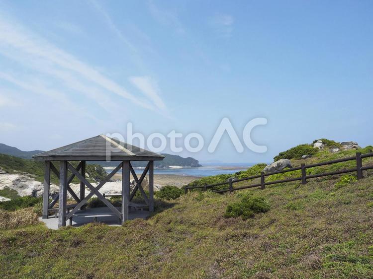 阿波連岬第一展望台（渡嘉敷島）