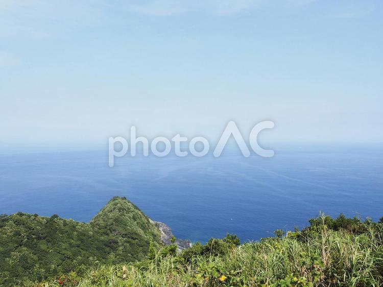 アラン展望台からの眺め（沖縄県渡嘉敷村）