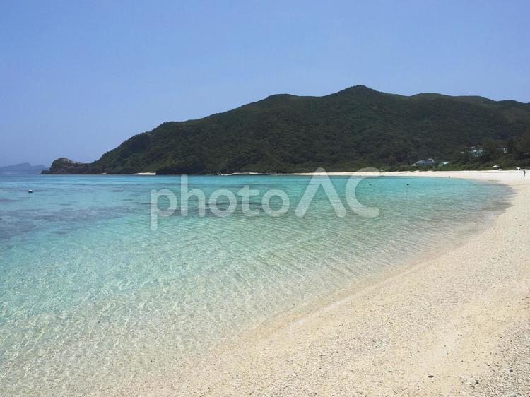 美しい海 渡嘉志久ビーチ（渡嘉敷島）