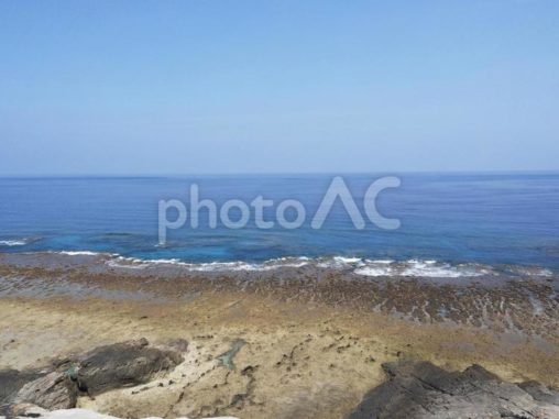 渡嘉敷島の海景、阿波連岬からの眺め