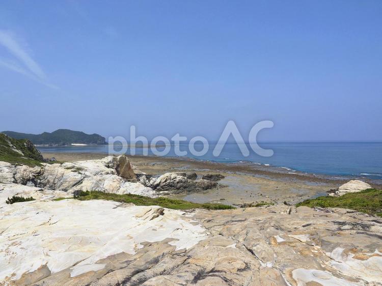 阿波連岬からの海景（渡嘉敷島）