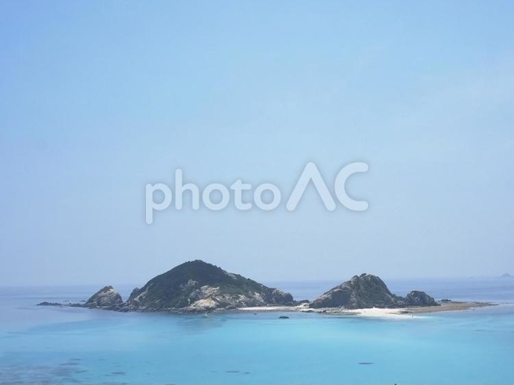 シブがき島、阿波連ビーチ沖（渡嘉敷村）