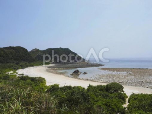 中頭の浜（渡嘉敷島）