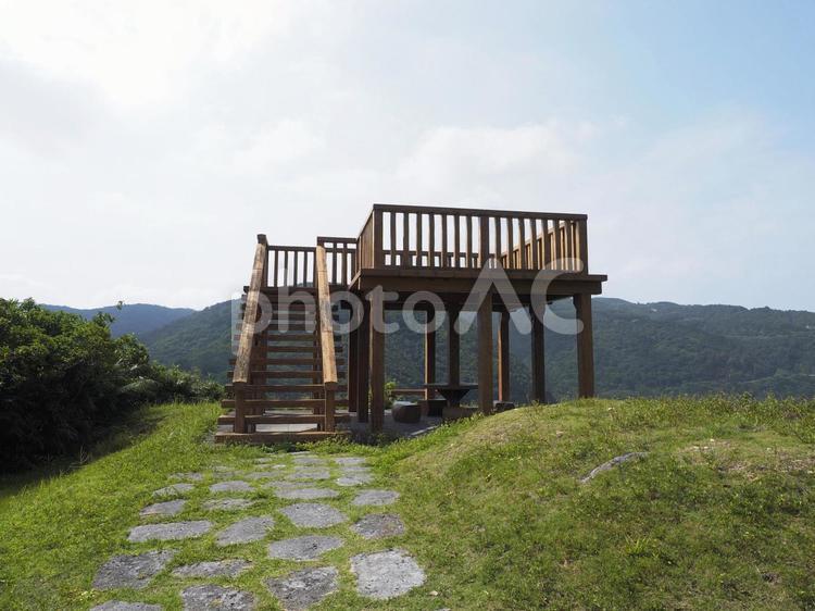 港の見える丘展望台（沖縄県渡嘉敷村）