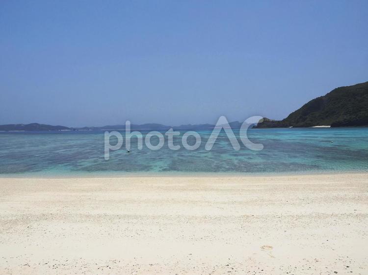 美しい海 渡嘉志久ビーチ（渡嘉敷島）