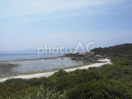 中頭の浜（渡嘉敷島）