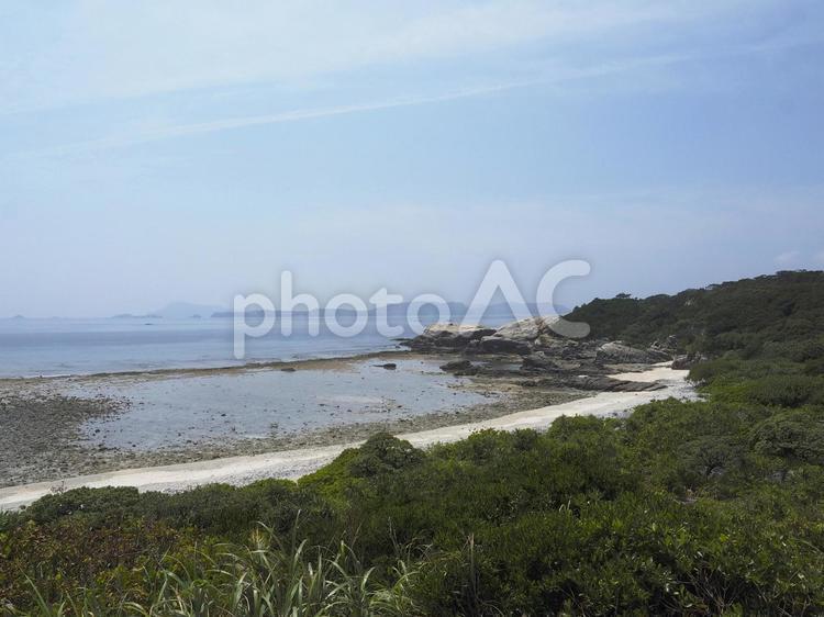 中頭の浜（渡嘉敷島）
