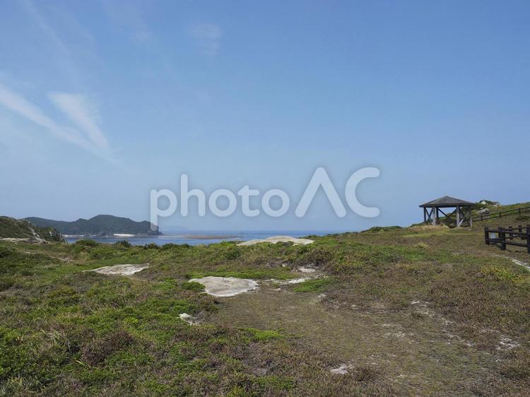 阿波連岬第一展望台（渡嘉敷島）