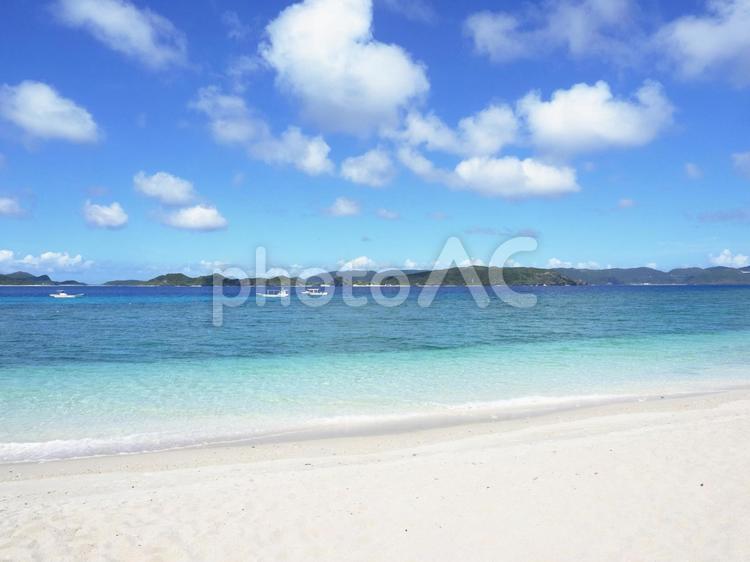 美しいビーチ、ニシバマビーチ（座間味村）