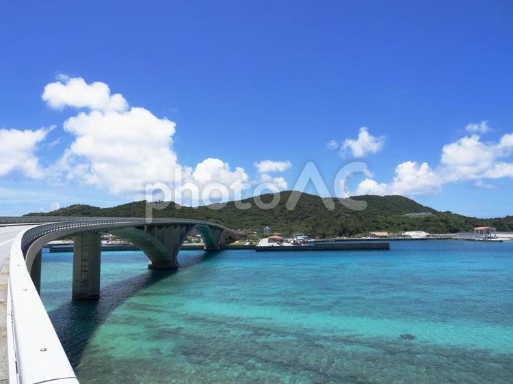阿嘉大橋からの景色（阿嘉島）