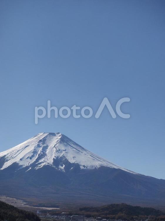 富士山と青空