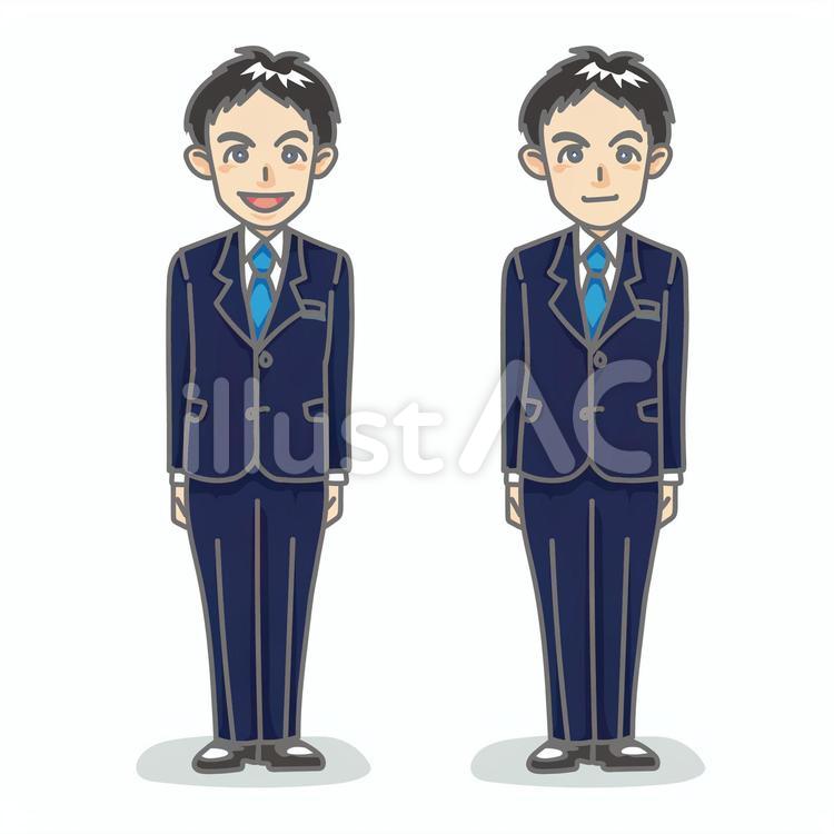 スーツの男性B