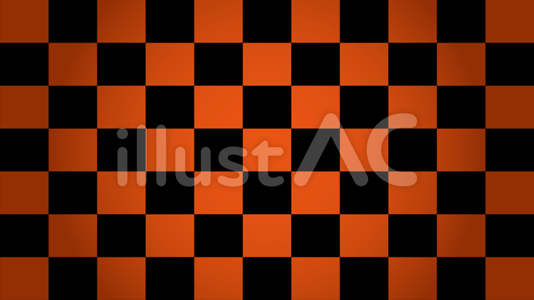 背景_市松模様_アカ_16：9