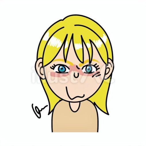 女の子 B ゴンピンの素材 イラストac 無料素材イラスト 文字デザイン イラレ 商用利用可