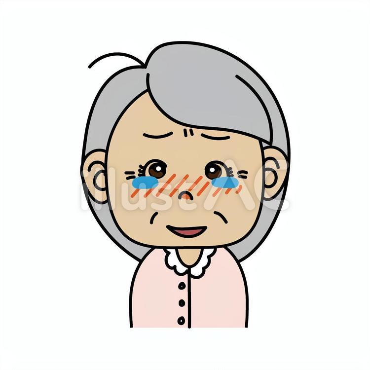 おばあちゃん_A嬉し泣き