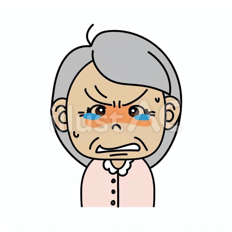 おばあちゃん_A悔し泣き