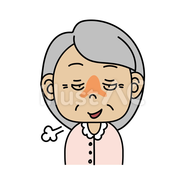 おばあちゃん_A見下した表情