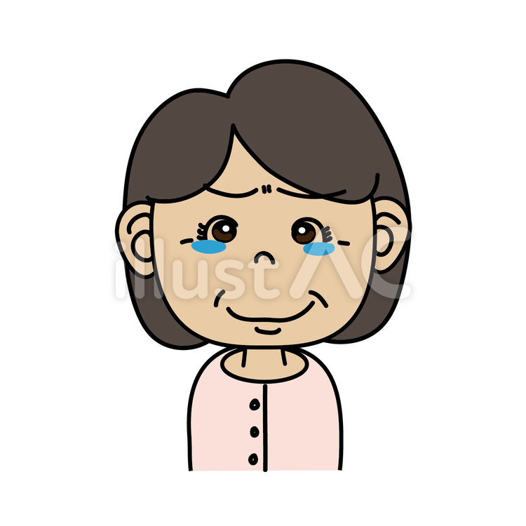 中年女性_A嬉し泣き