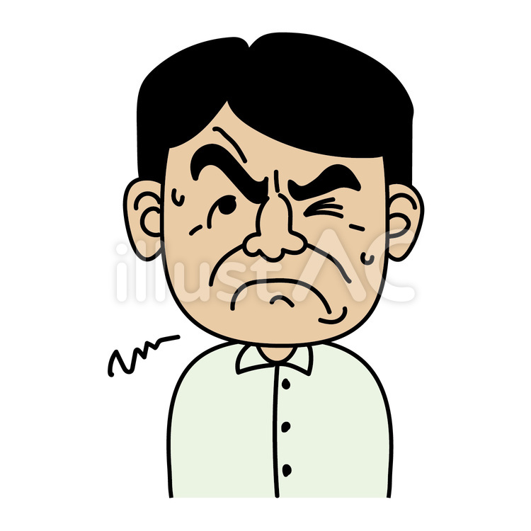 中年男性_A考える表情