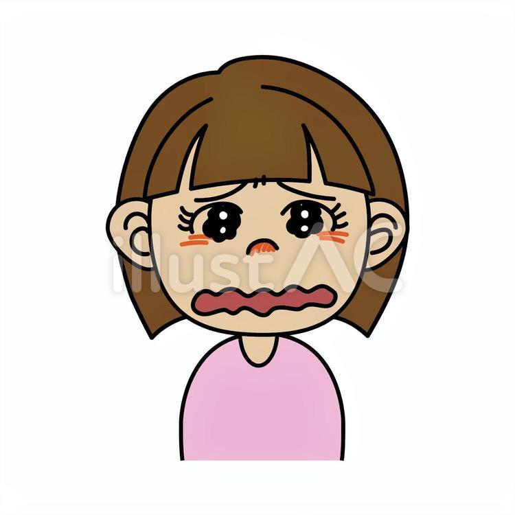 女の子_A泣きそうな表情