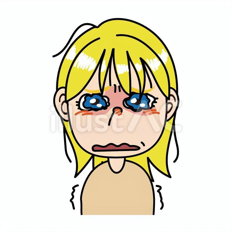 女の子_Bうるうるした表情