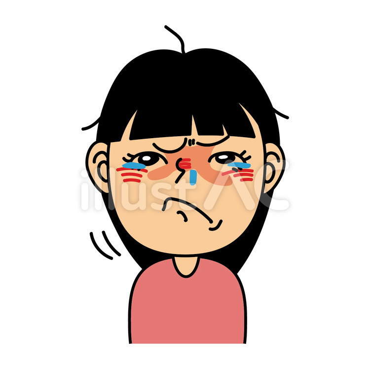 女の子_F泣き止んで強がる表情