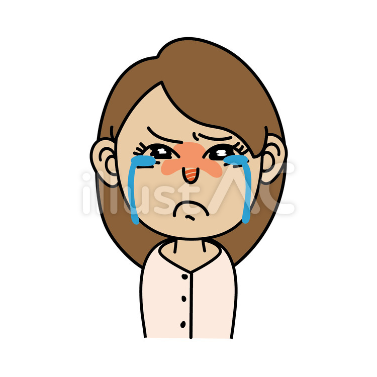 成人女性_A悔し泣き