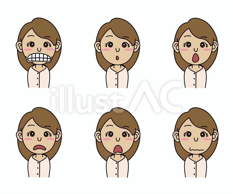 成人女性_A表情_003