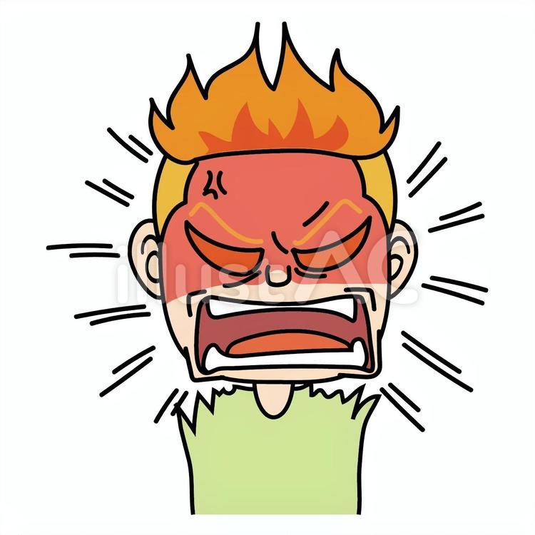 男の子-B怒り爆発