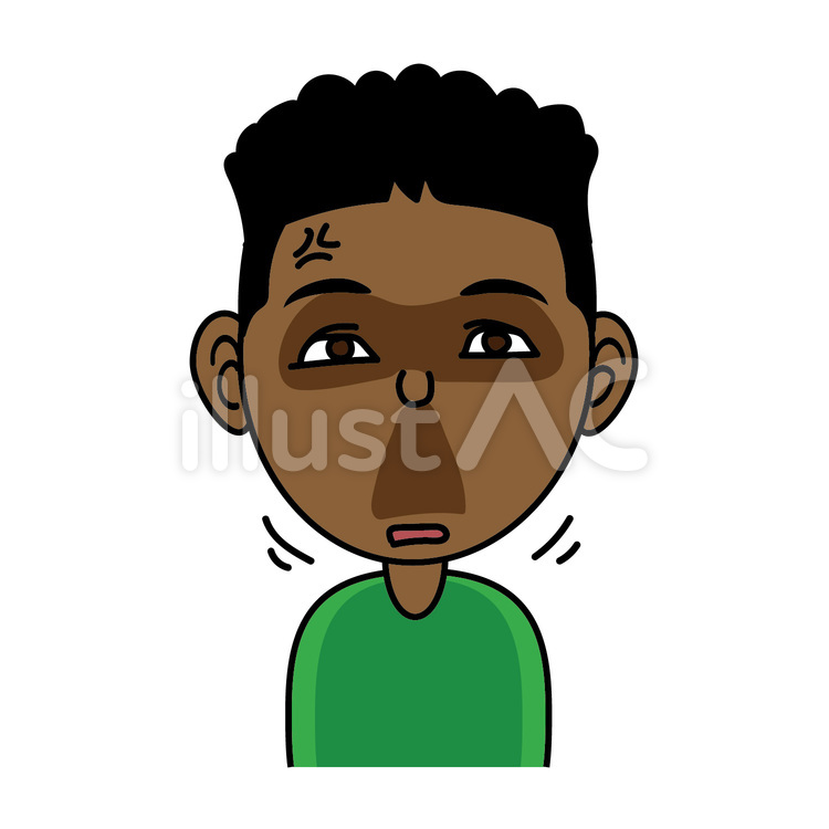 男の子-C静かな怒り