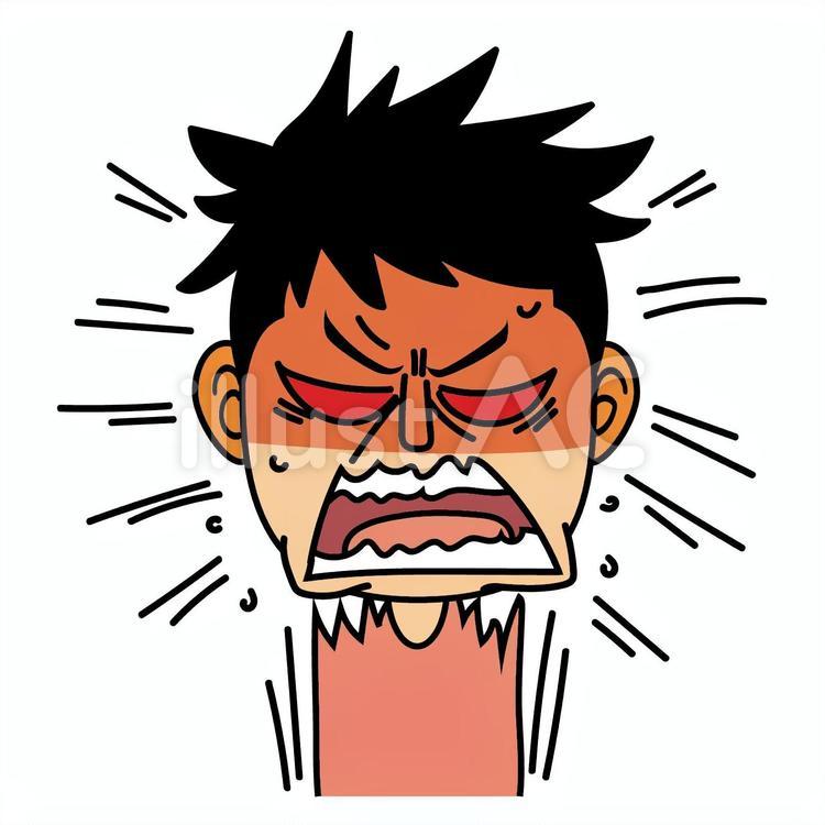 男の子-D怒り爆発