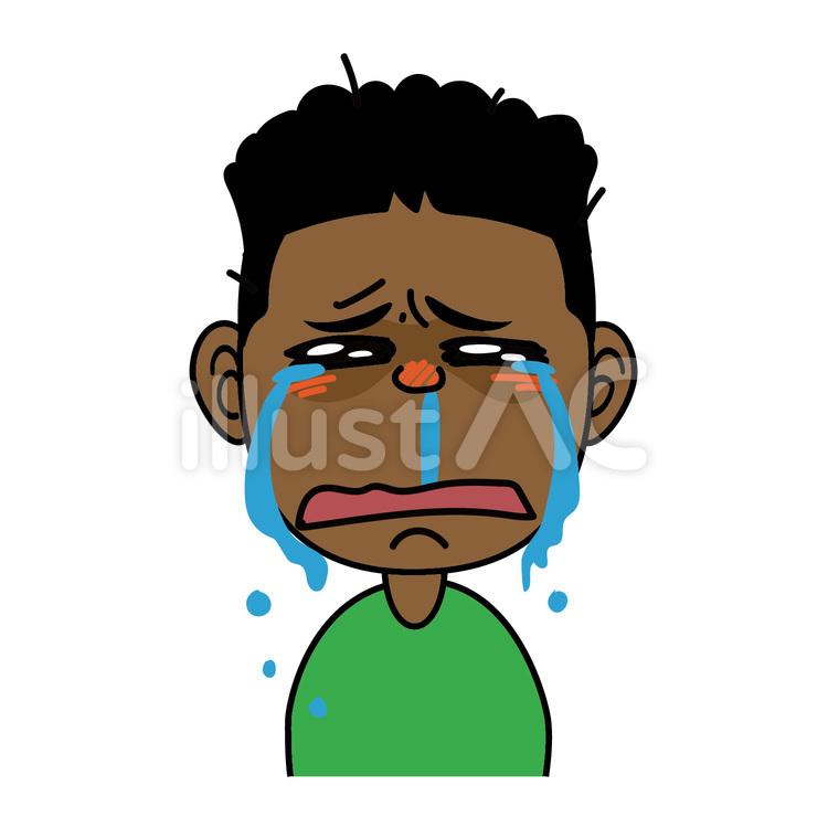 男の子_C滝のように泣く