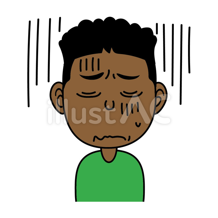 男の子_C落ち込んだ表情