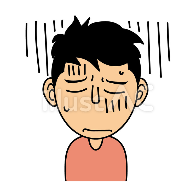 男の子_D落ち込んだ表情