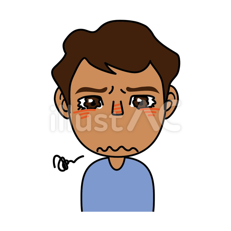 男の子_E泣きそうな表情