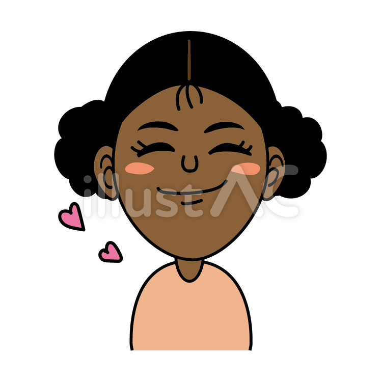 女の子_C喜びの表情