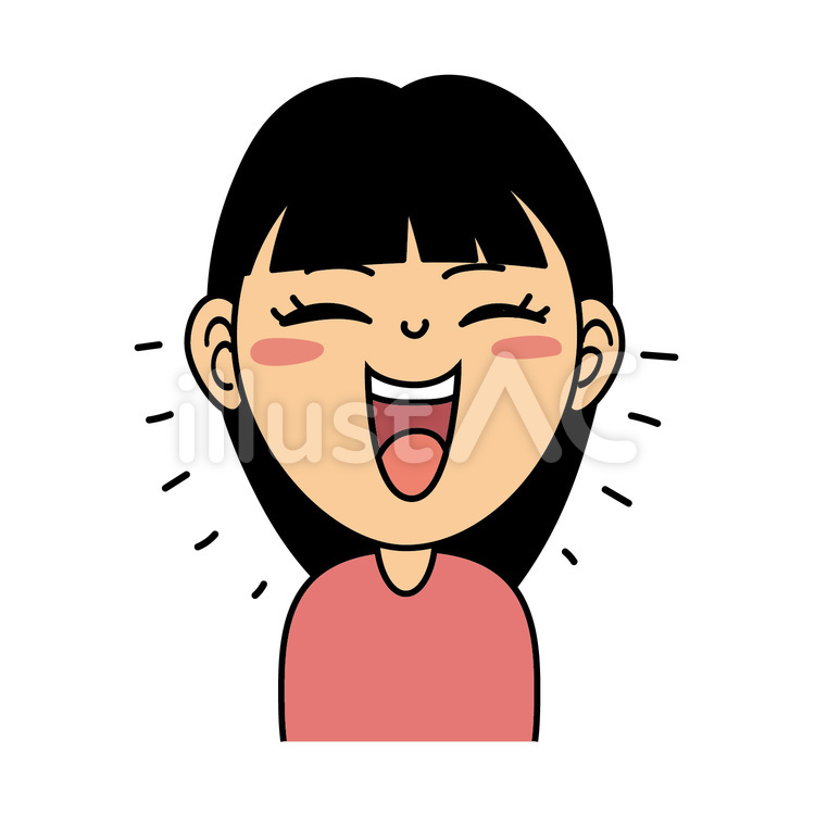 女の子_Fハッピーな表情