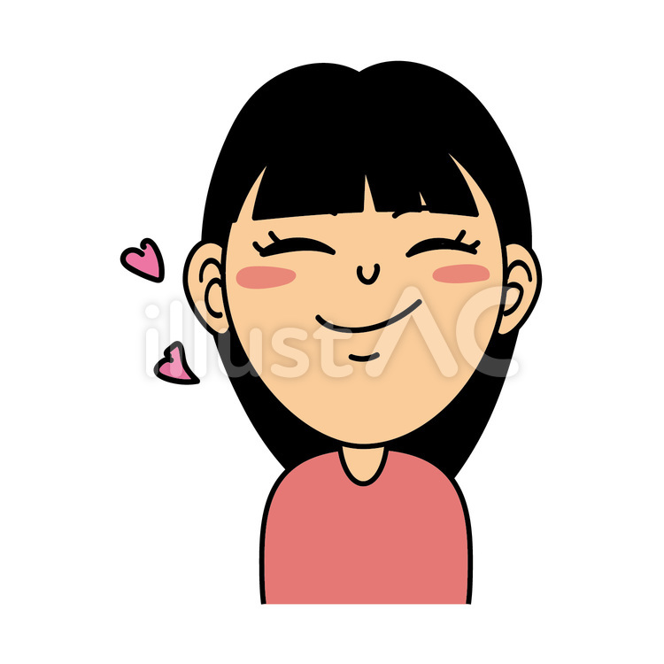 女の子_F喜びの表情