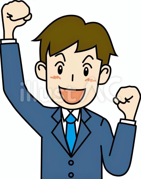 スーツ男性A_レッツゴー